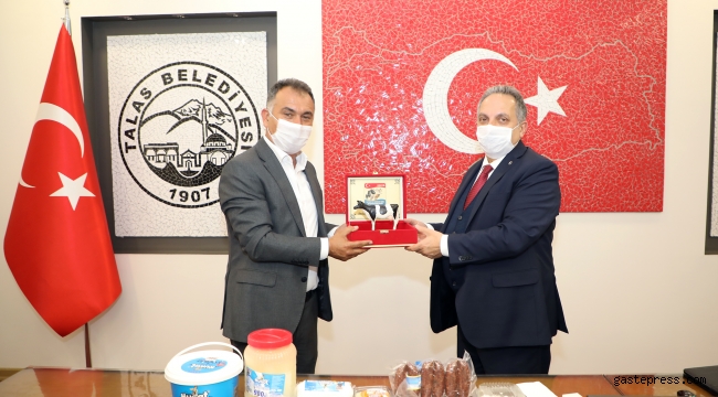 Kayseri Talas Belediyesi Başkanı Mustafa Yalçın'a 'Tarıma Destek' Teşekkürü!