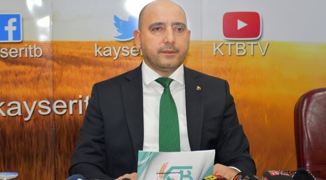 Kayseri Ticaret Borsası Tarım Hayvancılık Verilerini Açıkladı!