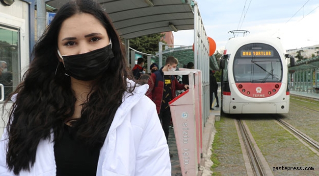 Kadın vatmanın dikkati sayesinde ölümden dönen Merve!