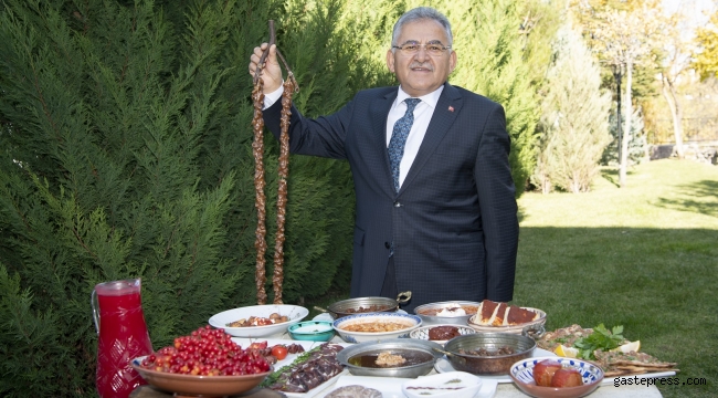 Büyükkılıç'tan Gastronomi dalında ''UNESCO'' Müjdesi!