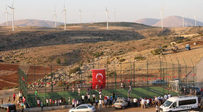 kayseri yahyali da avlaga hali sahasi hizmete acildi yerel haberler haberi bizden alin