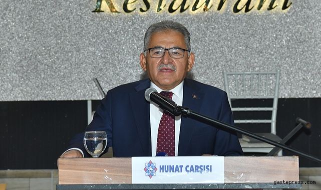 Başkan Büyükkılıç, “Esnaf dostu bir şehir olmak, bizim olmazsa olmazımız"