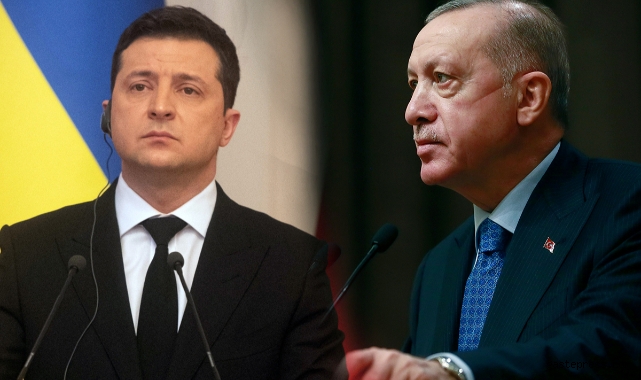 Cumhurbaşkanı Erdoğan, Ukrayna Cumhurbaşkanı Zelenskiy ile görüştü!