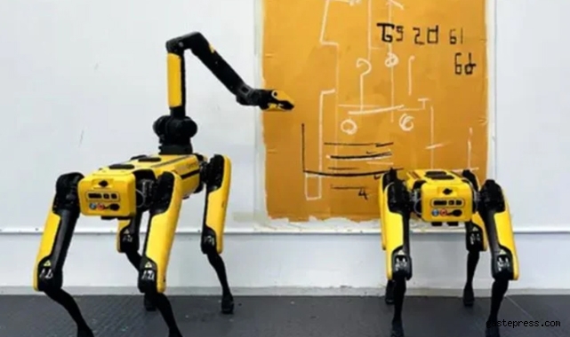 Boston Dynamics'in robot köpeği Spot, ressam oluyor!