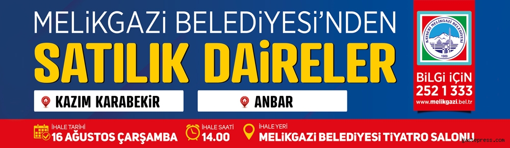 MELİKGAZİ BELEDİYESİ RESMİ REKLAMI