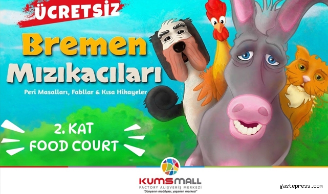 Çocuklar bu hafta da KUMSMALL AVM’de olacak!