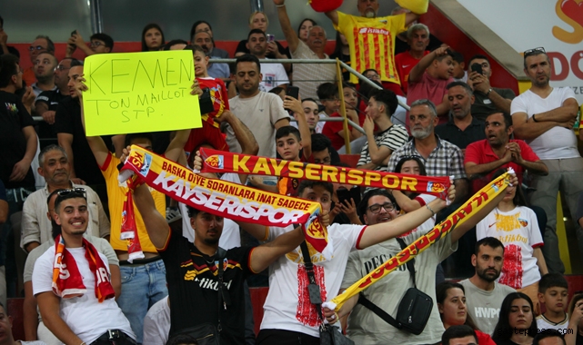 Kayserispor - Galatasaray maçını 20 bin 523 kişi izledi!