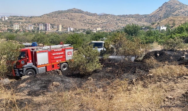 Yılanlı Dağı'ndaki yangın kontrol altına alındı!