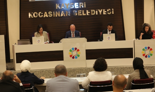 Kayseri Kocasinan Belediyesi'nde Eylül Ayı Meclis Toplantısı gerçekleştirildi