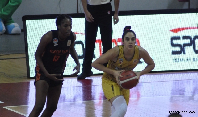 TKBL: Melikgazi Kayseri Basketbol: 80- İlkem Yapı Tarsusspor: 59