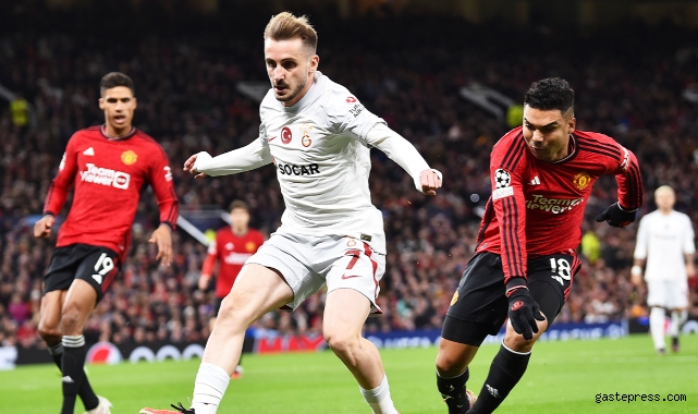 Galatasaray deplasmanda Manchester United 3-2 mağlup etti