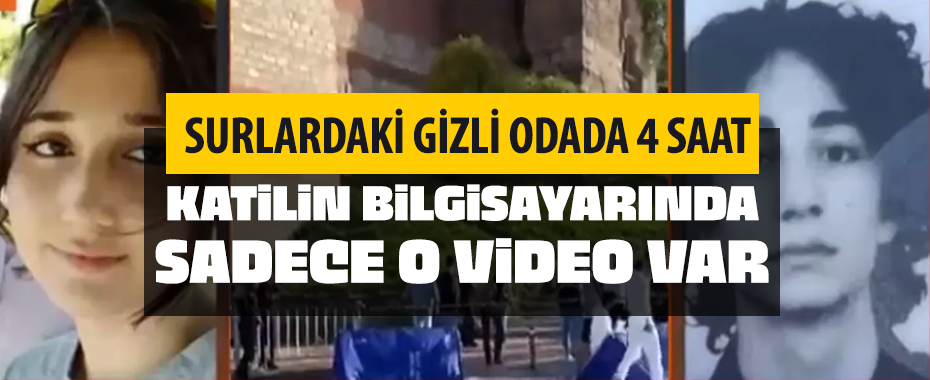 Edirnekapı canisi bilgisayarında sadece o videoyu bırakmış!