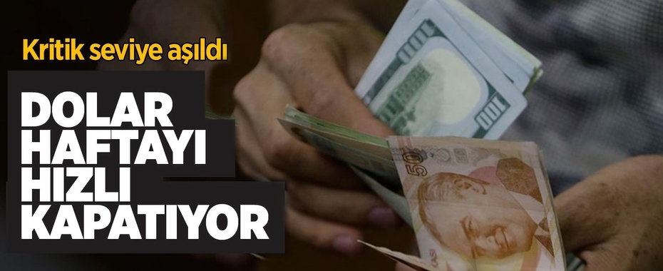 Kritik seviyeyi aşan dolarda son durum! Alış-satış rakamları belli oldu!