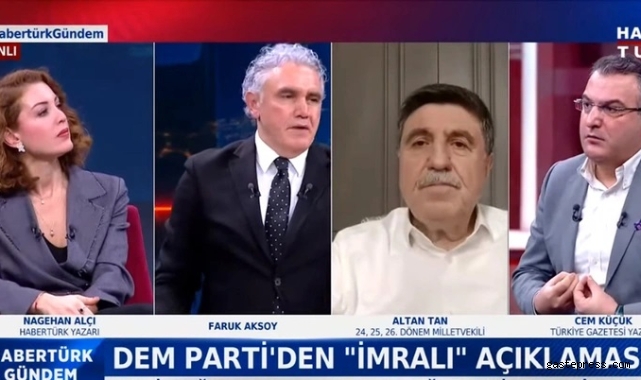 Nagehan Alçı ile Cem Küçük arasında canlı yayında sert PKK kavgası!