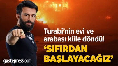 Survivor Turabi ABD'deki servetini kaybetti! Yangında evi ve arabası küle döndü: Sıfırdan başlayacağız!