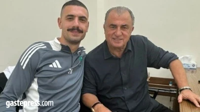 Merih Demiral, maç sonrası Fatih Terim ile bir araya geldi!