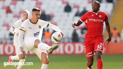 Sivasspor ile Alanyaspor haftayı 1'er puanla kapattı!