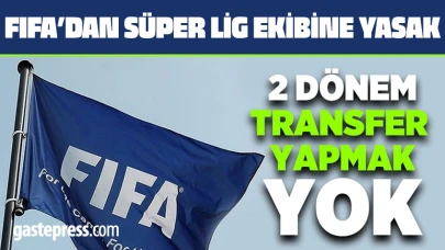 FIFA'dan Atakaş Hatayspor'a 2 dönem transfer yasağı!