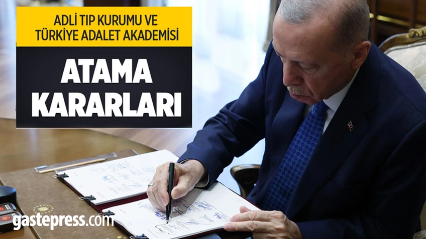 Çok sayıda atama kararları Resmi Gazete'de!