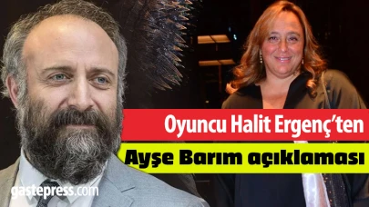 Halit Ergenç'ten 'Ayşe Barım' açıklaması: 'Bir insanın işini iyi yapması suç değildir'