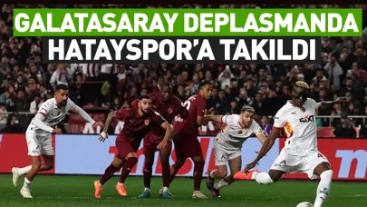 Hatayspor - Galatasaray: 1-1