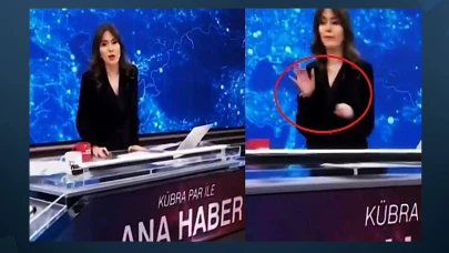 Kübra Par, tv100'deki el hareketini neden yaptı?