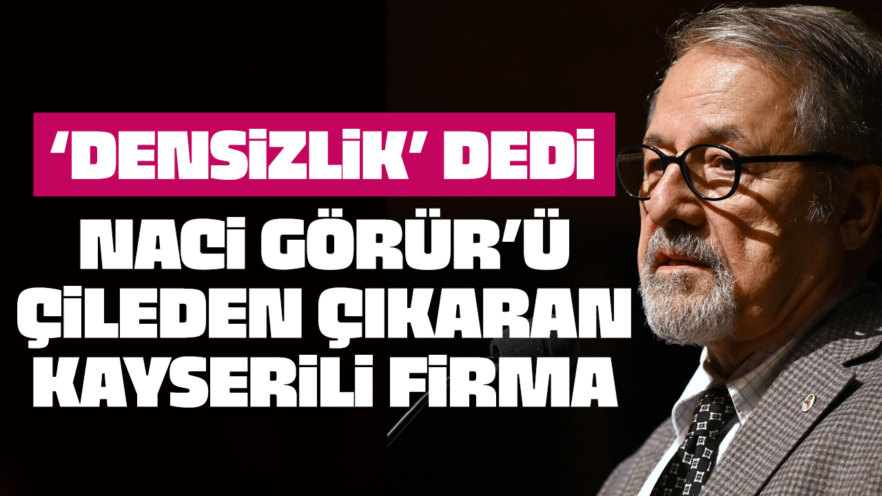 Naci Görür'den Kayseri Beton Firmasına Tepki: "Kanunsuz ve Etik Dışı"