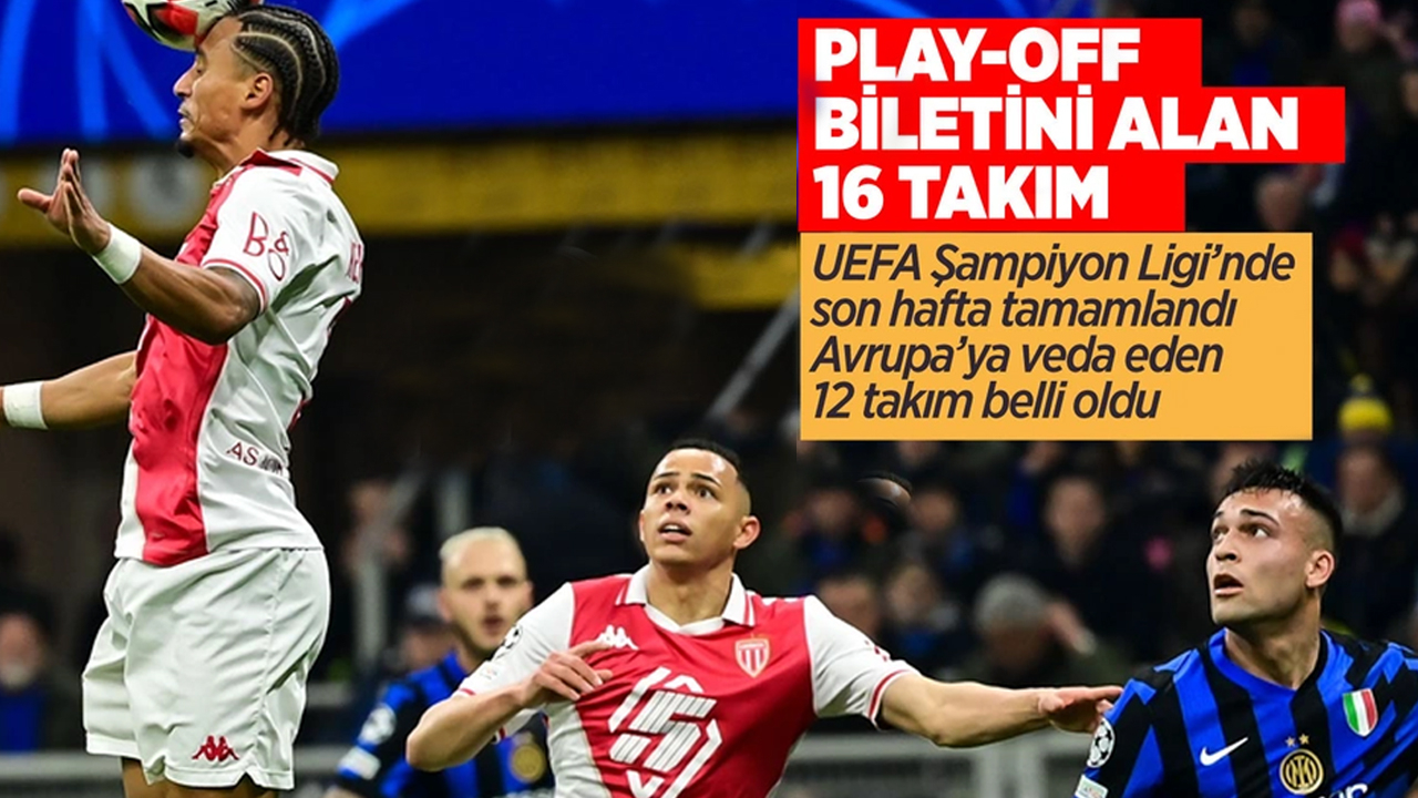 UEFA Şampiyonlar Ligi'nde son hafta tamamlandı play-off biletini alan takımlar belli oldu!