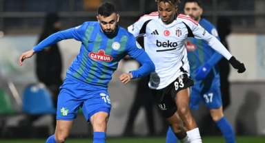 Beşiktaş, Rizespor deplasmanından 1 puanla çıktı!