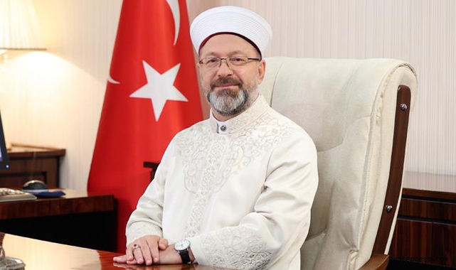 Diyanet İşleri Başkanı Erbaş'tan üç aylar ve Regaip Kandili mesajı!