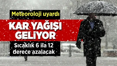 Soğuk ve yağışlı hava geri dönüyor!