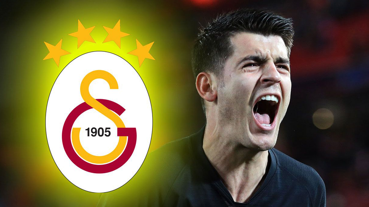 Galatasaray'ın anlaşma sağladığı Alvaro Morata, İstanbul'a geldi!