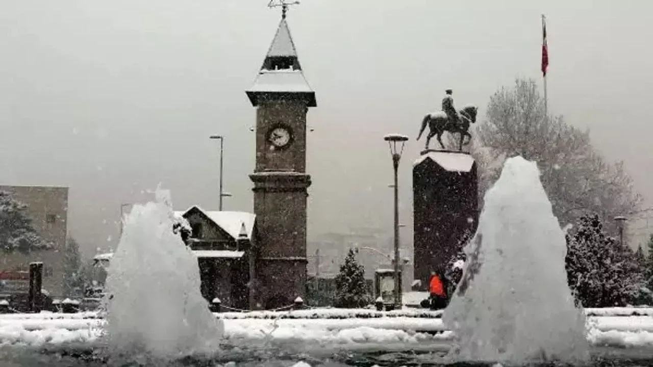 Kayseri'de 5 Gün Sürecek Kar Yağışı Uyarısı!