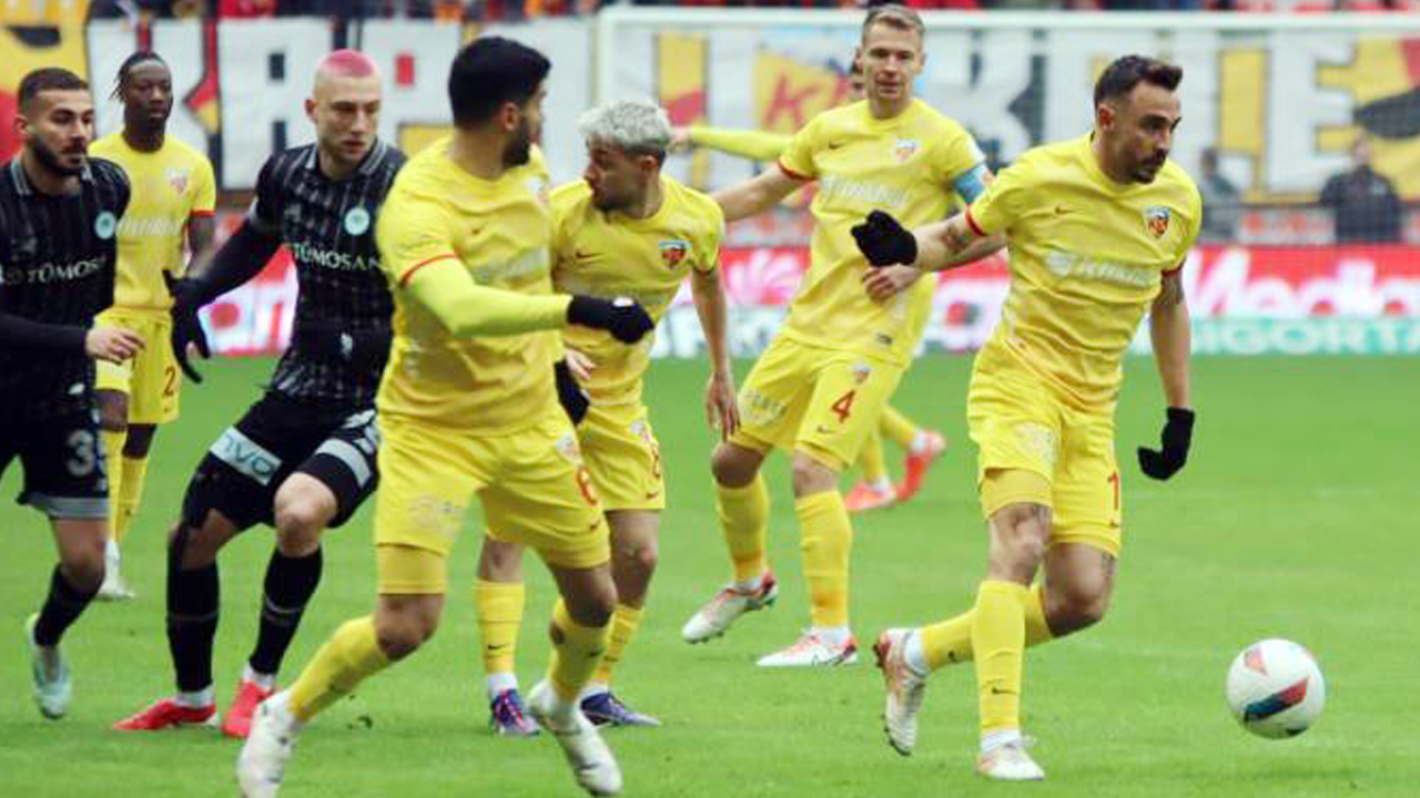 Kayserispor taraftarına ceza!