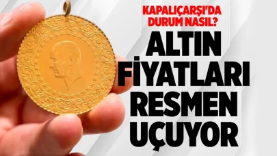 Altın fiyatlarına bakın! 3 bin 400 lirayı aştı!