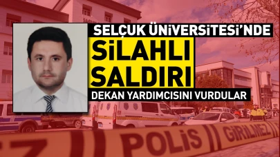 Konya'da fakültede dekan yardımcısı vuruldu!