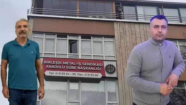 Sendika şube başkanı, şube sekreterini öldürüp intihara kalkıştı!