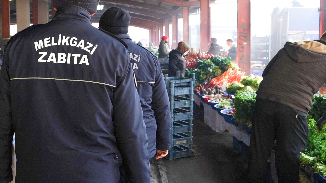 Melikgazi Zabıtası’ndan Ramazan öncesi sıkı denetim!