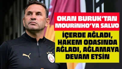 Okan Buruk: "Mourinho içeride ağladı, hakem odasında ağladı, ağlamaya devam etsin"