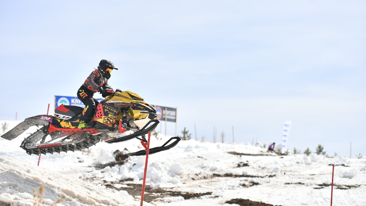 Erciyes'te Dünya Kar Motosikleti Şampiyonası heyecanı başladı!