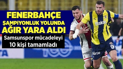 Fenerbahçe Kadıköy'de yara aldı!