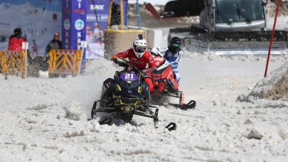 Erciyes’ten yükselen kar motorlarının sesi, tüm dünyada duyuldu!