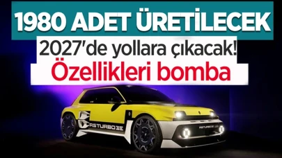 Renault 5 Turbo 3E'den 1980 adet üretilecek!