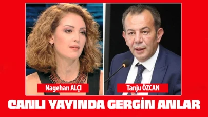 Tanju Özcan ve Nagehan Alçı canlı yayında tartıştılar: 'Herkese iyi akşamlar Nagehan hariç!'