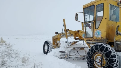 Kayseri'de 203 yol açıldı, 15 yolda çalışmalar sürüyor!