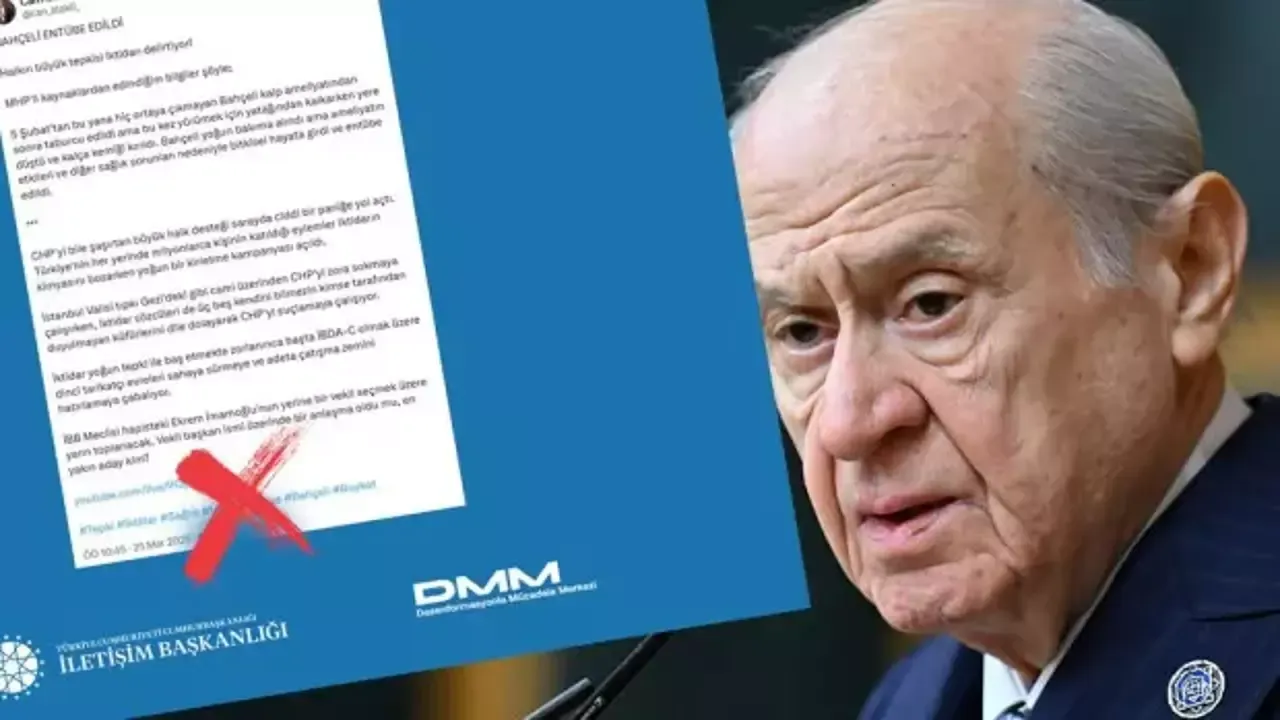 Devlet Bahçeli'nin Sağlık Durumu Hakkında Asılsız İddialara Yanıt Geldi!